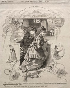 Kymmenes käsky, 1870. tekijältä Winslow Homer