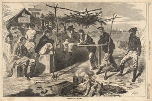 Kiitospäivä Campissa, Harperilta tekijältä Winslow Homer