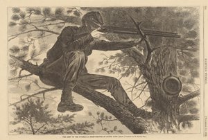 Potomacin armeija - Terävä ampuja maaliskuussa, 1862. tekijältä Winslow Homer
