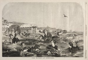 Newportin kylpylät tekijältä Winslow Homer