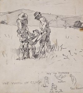 Kuoriainen ja kiila, tekijältä Winslow Homer