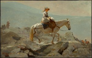 Ratsastuspolku, White Mountains tekijältä Winslow Homer