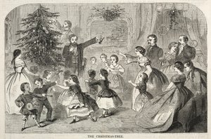 Joulukuusi, 1858. tekijältä Winslow Homer