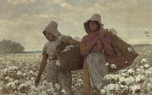 Cotton Pickers, 1876 tekijältä Winslow Homer