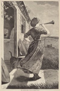 Päivällistorvi, 1870. tekijältä Winslow Homer