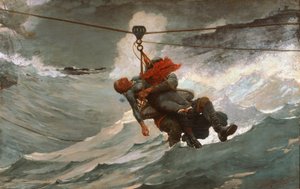 Pelastusköysi tekijältä Winslow Homer