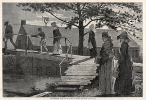 Aamukello, 1873. tekijältä Winslow Homer