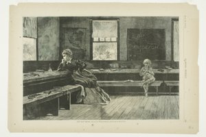 Keskipäivän tauko tekijältä Winslow Homer