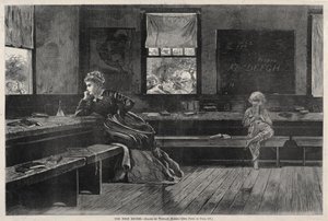 Keskipäivän tauko, 1873. tekijältä Winslow Homer