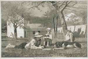 Keskipäivän lepohetki tekijältä Winslow Homer