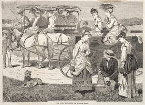 Piknikretki, 1869. tekijältä Winslow Homer