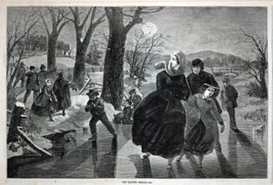 The Skating Season--1862, Harper