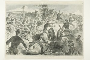 Sota unionin puolesta, 1862 - Pistoolilataus tekijältä Winslow Homer