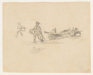 Kaksi kalastajaa, Englanti tekijältä Winslow Homer