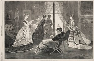 Odottaa puheluita uudenvuodenpäivänä 1869. tekijältä Winslow Homer