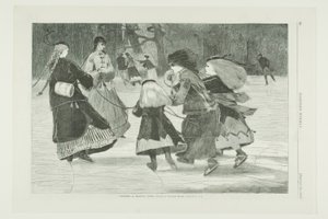 "Talvi" - Luistelukohtaus tekijältä Winslow Homer