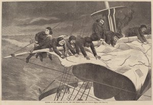 Winter at Sea - Taking in Sail Off the Coast, published 1869.    1137303   fi       finnish Successfully Translated  Original: A Snow Slide in the City, from Harper Translat: A Snow Slide in the City, from Harper 1334538 fi finnish Successfully Translated  tekijältä Winslow Homer