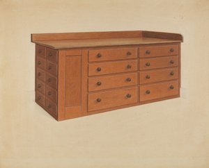 Räätälin pöytä, 1937.