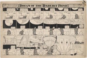 Harvinaisen paholaisen unelma: Tässä tulee Washington tekijältä Winsor McCay
