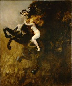 Frenzy (öljy kankaalle)