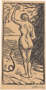 Eva on slangi tekijältä Wolbartus Brouwer (signed by artist)