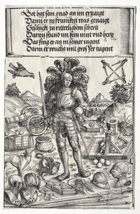 Maximilian I:n riemukaari: Keisari Maximilian parannusten suojelijana..., 1515-17.