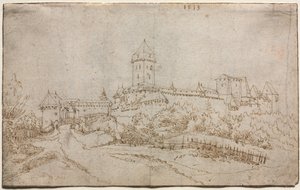 Näkymä Recto-linnalle, 1513.
