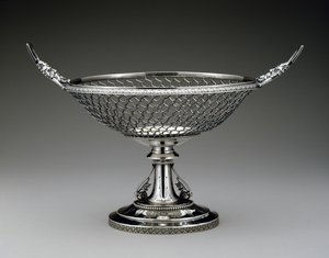 Hedelmäkioski, c. 1860-1875 (hopea)