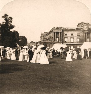 Puutarhajuhlat, Buckinghamin palatsi, Lontoo, Englanti, 1900.