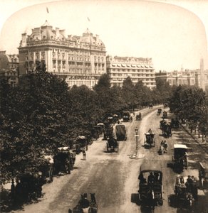 Cecil and Savoy -hotellit, Lontoo, 1896. tekijältä Works and Sun Sculpture Studios