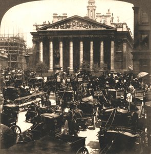 Royal Exchange, Lontoo, 1896. tekijältä Works and Sun Sculpture Studios