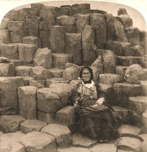 The Wishing Chair, Giants Causeway, Irlanti, 1897.
