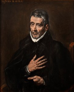 Espanja: San Juan de Ávila Juan de Ávilan muotokuva tekijältä Workshop of El Greco