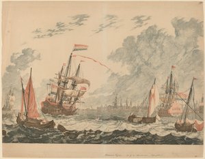 IJ-joki Amsterdamissa, 1680-1690-luku.
