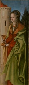 Saksa: Hl. Barbara St Barbara tekijältä workshop of Lucas Cranach the Elder