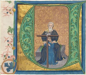 Kolminaisuus tekijältä Workshop of Master of the Gerona Martyrology