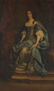 Barbara Villiers 1640-1709, Clevelandin herttuatar. tekijältä Workshop of Sir Peter Lely