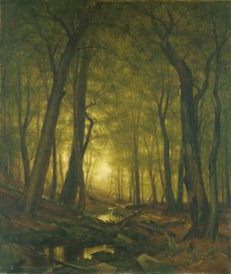 Ilta metsässä, 1876.