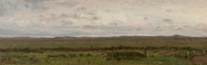 Matkustajien haudat, Fort Kearny, Nebraska tekijältä Worthington Whittredge