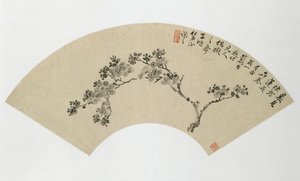 Aprikoosi, 1800-luku. tekijältä Wu Xizai