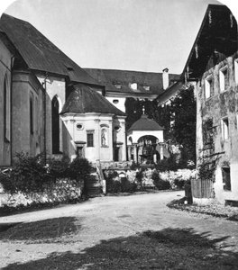 St Wolfgang, Salzkammergut, Itävalta, 1900-luku. tekijältä Wurthle and Sons