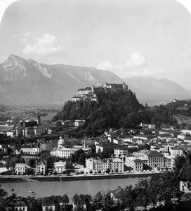 Kapuzinerberg, Salzburg, Itävalta, vuosi 1900