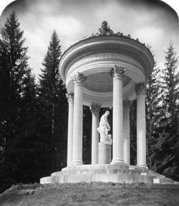 Venuksen temppeli, Linderhofin palatsi, Baijeri, Saksa, n. 1900.