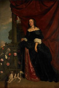 Naisen muotokuva, luultavasti Sophia Anna van Pipenpoy (n. 1618-70), Schellartin kreivitär