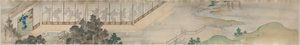 Varjotanssijat, 1800-luku. tekijältä Yamamoto Baiitsu