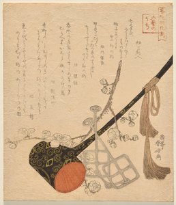 Ratsastus, sarjasta The Six Arts of Ancient China tekijältä Yashima Gakutei