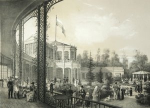 Pavlovskin rautatieasema, 1840-1850 tekijältä Yegor Yegorovich Meier