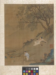 Albumi Garden Scene (muste paperille)