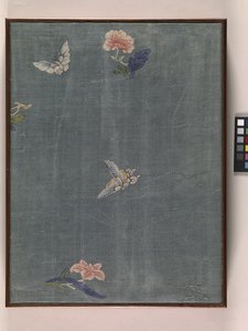 Albumi Garden Scene (muste paperille)