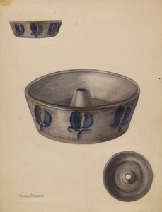 Leivinastia, c. 1936. tekijältä Yolande Delasser